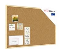 ALLboards Cork Board with Wooden Frame 90x60cm(900x600mm), Corkboard Bulletin Board Notice Board