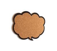 ALLboards Cork Chat Cloud Board 44×29 cm, Corkboard Bulletin Board Notice Board