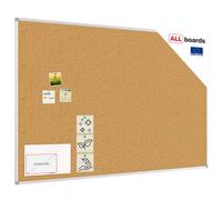 Allboards Cork Notice Board Aluminium Frame 180X120 Cm