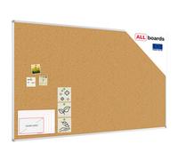Allboards Cork Notice Board Aluminium Frame 200X120 Cm