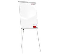 ALLboards Flipchart 100x70cm(1000x700mm), on a Tripod, Adjustable Height, Magnetic Whiteboard Dry Wipe Surface