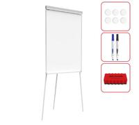 Allboards Flipchart Whiteboard Dry Erase Magnetic Surface 100X70Cm