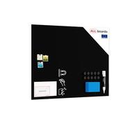 ALLboards Frameless SLIMboard Magnetic Chalkboard 150×120 cm + Free Accessories