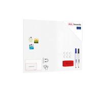 ALLboards Frameless SLIMboard Magnetic Whiteboard 120×90 cm + Free Accessories