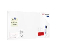 ALLboards Frameless SLIMboard Magnetic Whiteboard 60×30 cm + Free Accessories