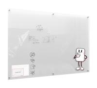 ALLboards Glass Board 180×120 cm Transparent Glass Whiteboard, Tempered Glass Writing Board