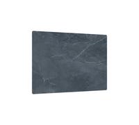 Allboards Glass Chopping Board Anthracite Marble 60X52Cm Cutting Board Splashback Worktop Saver For Kitchen Hob Protection