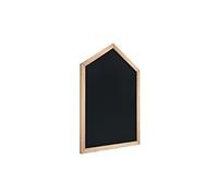 ALLboards Magnetic Chalkboard House Hut Shape Form with Wooden Frame 90x60cm, Magnetic Chalkboard Chalk for Kids, Kinder Room