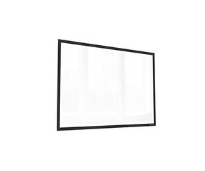 ALLboards Magnetic Document Frame A3 Black, Clear Document Poster Holder for Metallic Surfaces, Magnetic Document Sleeve