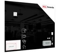 Allboards Magnetic Glass Board 150X120 Cm Black