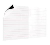 ALLboards Magnetic Overlay - Triple Line, Dry-Wipe, 145×95 cm