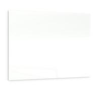 ALLboards Magnetic White Glass Board 100x70cm, Frameless, Glass Magnetic Whiteboard, Tempered Glass Writing Board