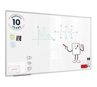 ALLboards Magnetic Whiteboard 170x100cm with Silver Aluminium Frame Premium EXPO, White Board Wipe Board Dry Erase Wall Mounted Office Board School Classroom Kids Board Noticeboard