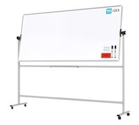 ALLboards Mobile Whiteboard: TM Idea Mobile Whiteboard - Double-Sided, Rotating, Magnetic, Dry-Wipe - 220x120 cm - Flex Series