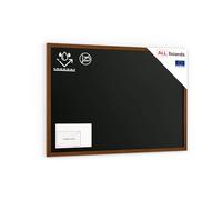 ALLboards Outdoor Chalkboard Waterproof Chalkboard with Varnished Wooden Frame 150x100cm, Chalk Writing Board Blackboard Outdoor,