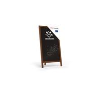 ALLboards Outdoor Chalkboard Waterproof Single-Sided A-Board 78x44 cm A Board Pavement Sign Blackboard Sign