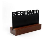 ALLboards Table top Chalkboard Reservation - Set of 4