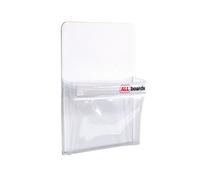 Allboards Universal Magnetic Marker Holder Pcv White