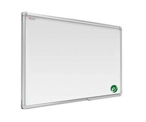ALLboards Vitreous Enamel Magnetic Whiteboard with Ceramic Surface and Aluminium Frame Premium Expo 120x90cm, Porcelain Board, Magnetic Board Dry Wipe Dry Erase Projection Screen