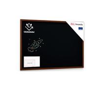 ALLboards Waterproof Chalkboard with Varnished Wooden Frame 180x120 cm, Chalk Writing Board Outdoor, Indoor