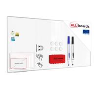 Allboards Whiteboard Dry Erase Magnetic Surface Aluminium Frame 240X120 Cm Premium Expo