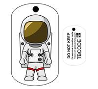 AllCachedUp Astronaut (Travel Bug) For Geocaching - Trackable Tag - Unactivated