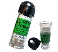 AllCachedUp FIVE Hanging Small Geocache Tube Container Logged, Labelled & Ready to Hide 5.5 cm Long