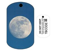 AllCachedUp Full Moon (Travel Bug) For Geocaching - Trackable Tag - New Code