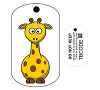 AllCachedUp Gerry the Giraffe (Travel Bug) For Geocaching - Trackable Tag - Unactivated