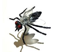 AllCachedUp Giant Fly Geocache Nano Tube Container Logged & Ready to Hide Waterproof Log