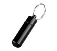 AllCachedUp Small BLACK Bison Tube Geocache Container with a Water & Rip Proof Log
