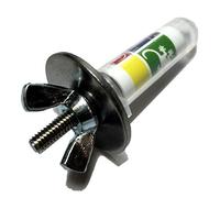 AllCachedUp Sneaky Wing Nut & Washer Geocache Nano Tube Container - Logged & Ready to Hide - Rust Proof