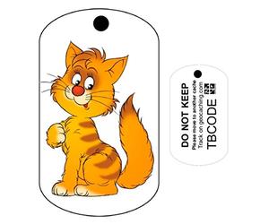 AllCachedUp Tabby the Cat (Travel Bug) For Geocaching - Trackable Tag - Unactivated