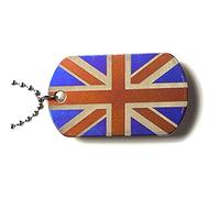 AllCachedUp UK Flag Trackable Tag for Geocaching - trackable like a Travel Bug - England, Scotland, Wales and Ireland (Union Jack)