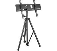 Allcam TR941 Portable Tripod Stand with Mount Size Mounting Bracket Universal for 32-55 inch LCD/LED Plasma TV, Tilt up/down 20°, Freely Pan 360°, Max Height 180 cm, Up to Mount Size 600 x 400