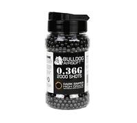 ALLCLEARANCEUK Airsoft High Grade 6mm 0.20g Biodegradable White BB Pellets High Precision Polished BBS 1000,2000,5000,10000 Shots In A Resealable Bag (0.36 BB Pellets 2000)