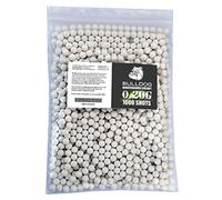 ALLCLEARANCEUK Airsoft High Grade 6mm 0.20g Biodegradable White BB Pellets High Precision Polished BBS 1000,2000,5000,10000 Shots In A Resealable Bag (0.20G 1000 BIOBB BAG)