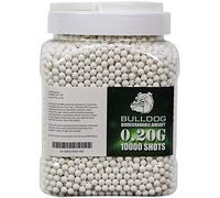 ALLCLEARANCEUK Airsoft High Grade 6mm 0.20g Biodegradable White BB Pellets High Precision Polished BBS 1000,2000,5000,10000 Shots In A Resealable Bag (0.20G 10000 BIOBB TUB)