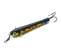 Allcock Metal Devon 2" Black/Gold Trout/Salmon lure