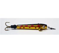 Allcock Metal Devon Minnow 2.5'' 17g Lure - Black & Gold