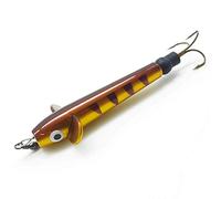 Allcock Metal Devon Minnow 2" Tiger Stripe Sinking Salmon/Trout Lure
