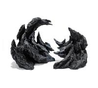 Allcolor Fish Tank Decor Rocks.Aquarium Decoration Model.Easy Superior Aquascape (Perched Canyon-15inch)