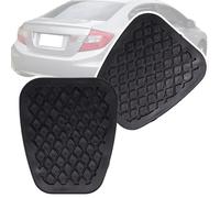 ALLDDSEA Clutch Brake Pedal Cover for H-onda Civic 9th gen FB1-6 2011-2016, Brake Clutch Pedal Rubber Pads 2Pcs Replacement Parts 46545538010