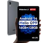 ALLDOCUBE Android 14 Tablet, 8.4 inch Helio G99 iPlay 60 Mini Pro Tablet, 16GB RAM 128GB ROM 512GB Expandable, FHD 1920x1200 Display, Widevine L1, 6050mAh, 5MP/13MP Camera, 4G LTE Bluetooth 5.2