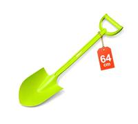 alldoro 60157 XXL Pointed Shovel, Garden Tool for Children for Sandpit, Beach, Plastic, 63 cm Long