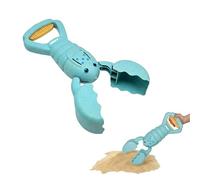 alldoro 63171 Sand Snapper Ecofriendly - Single Handle Crab Design Plastic Wheat Straw Light Blue 34cm Long