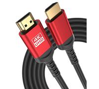 ALLEASA 4K Long HDMI Cable 50 ft 15M, 50FT HDMI Cable in-Wall CL3 Rated(HDR10 8/10bit 18Gbps HDCP2.2 ARC)