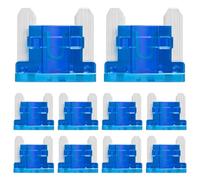 ALLECIN 15A Low Profile Mini Fuse 15 Amp Micro Car Fuses 15Amp Auto Blade Fusible Automotive Fusibles for Boat Automobile Truck (Pack of 50Pcs)