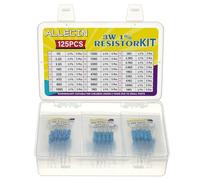 ALLECIN 3W Metal Film Resistor Kit From 1 Ohm to 1M Ohm 25 Values 3 Watt 1% Resistors Assortment