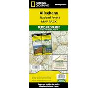 Allegheny National Forest (National Geographic Trails Illustrated Map)